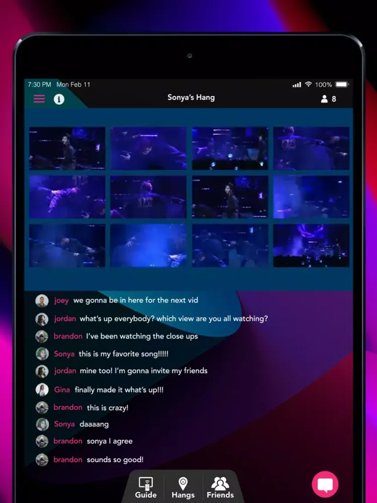 Ohlive iPad 应用截图