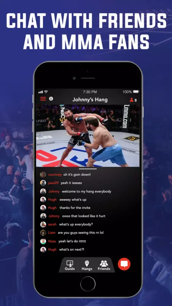 PFL Live: Official App سکرین شاٹس