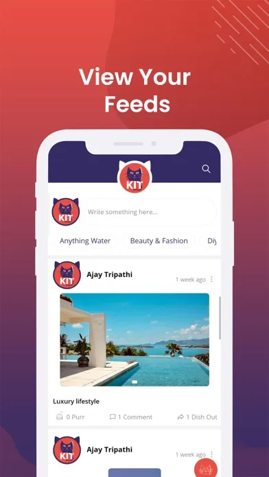 Ảnh chụp màn hình của Keep In Touch (KIT)
