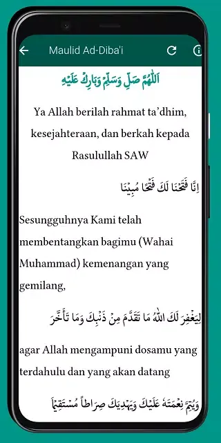 Capturas de pantalla de Kitab Maulid Terpopuler