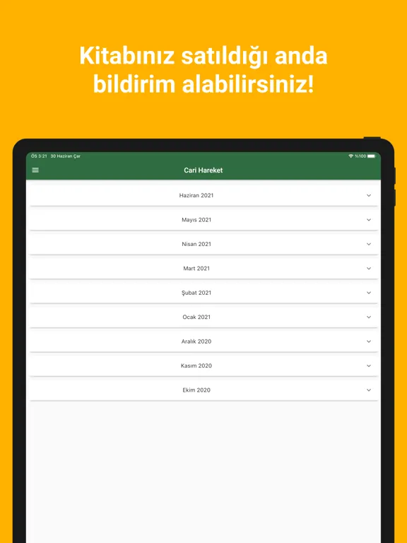 Capturas de tela do Kitapyurdu Nabız iPad 