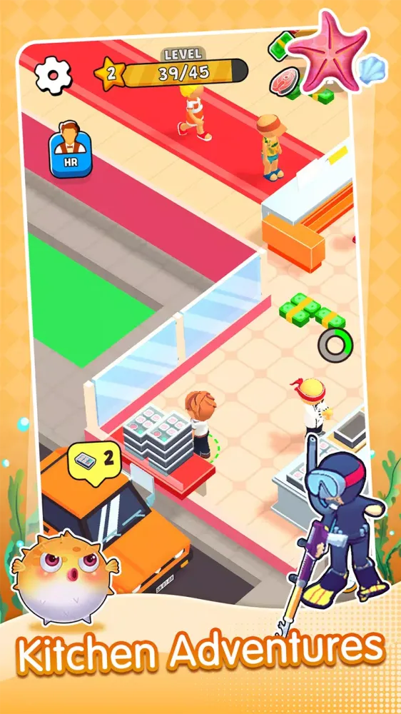 Chef Kitchen Adventure应用截图