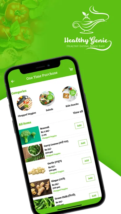 Capturas de pantalla de Healthy Genie