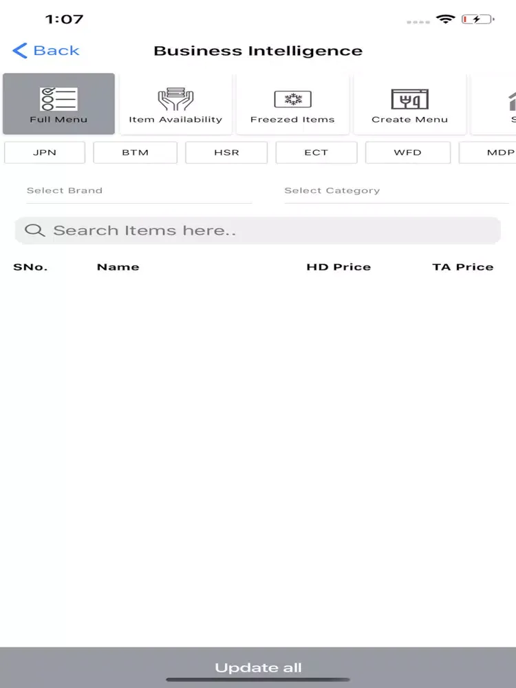Capturas de pantalla de Kitchens@ iPad 