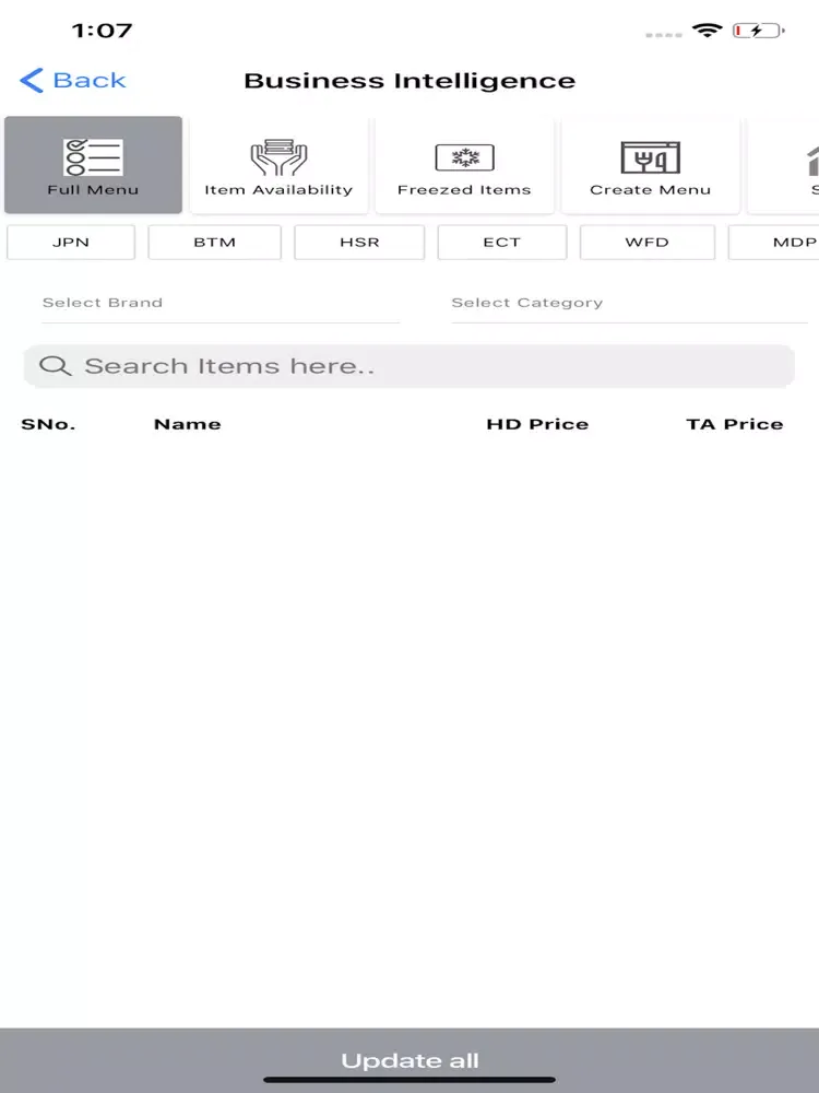 Capturas de pantalla de Kitchens@ iPad 