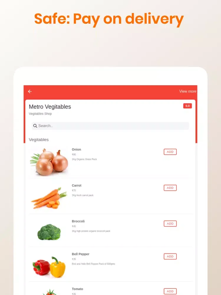 Kitchens Cart iPad  স্ক্রিনশট