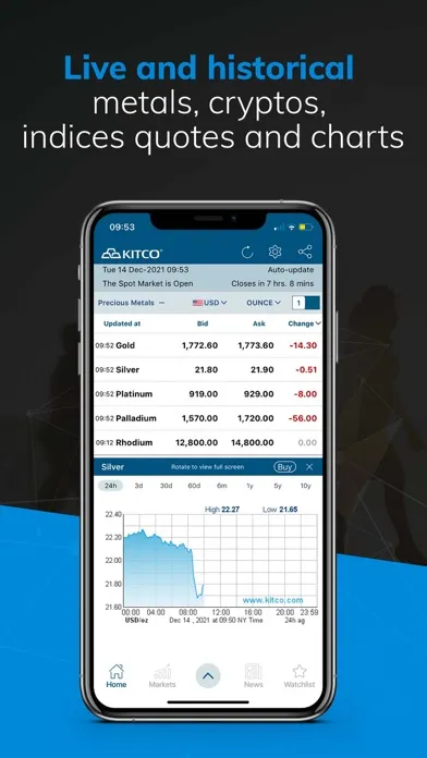 Gold Live! Gold Price, Silver سکرین شاٹس