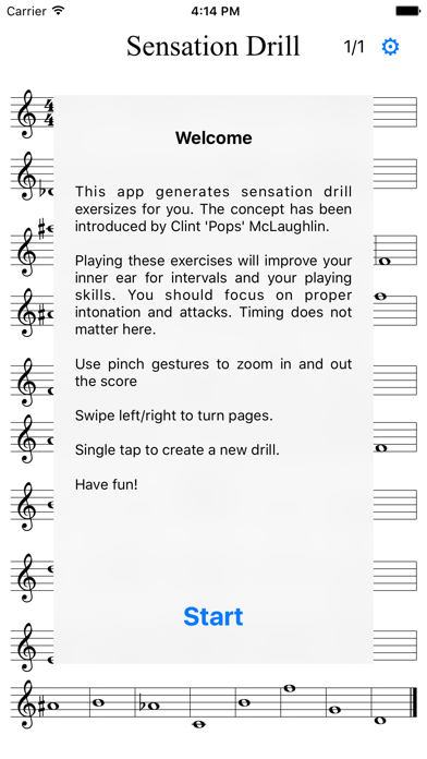 Sensation Drill 스크린샷