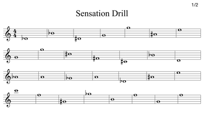 Sensation Drill 스크린샷