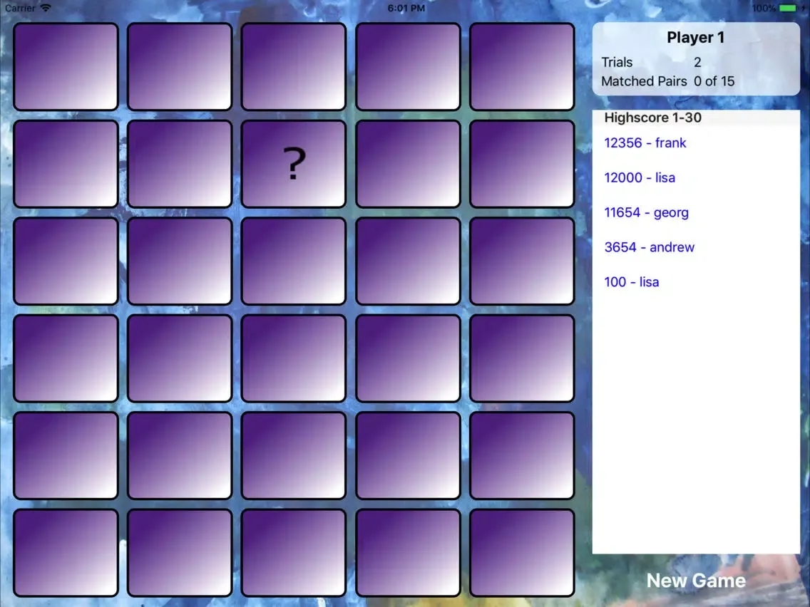 MatchTT - Match The Tunes iPad  스크린샷