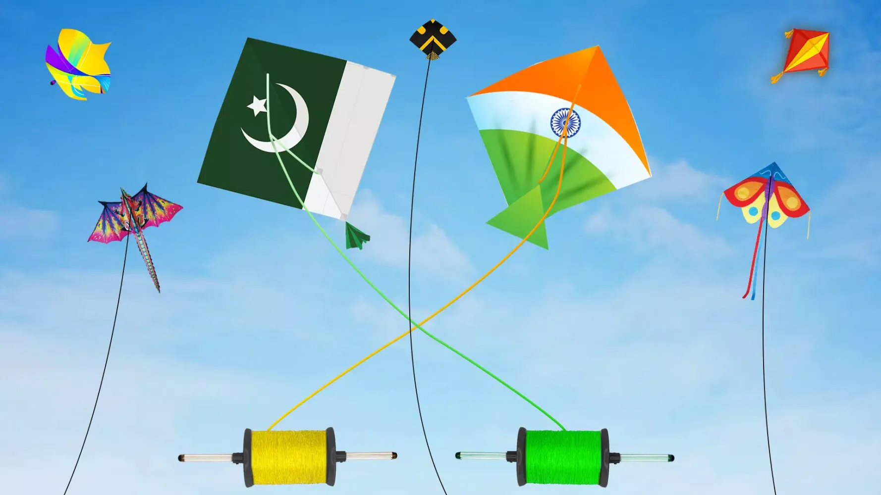 Zrzuty ekranu Kite Flying Games - Kite Game