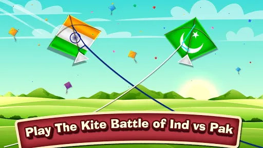 Screenshot di India Vs Pakistan Kite Fly