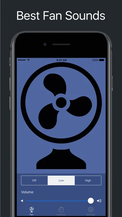 Captures d'écran de Fan Noise Sleep Sounds