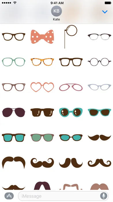 Ultimate Hipster Stickers স্ক্রিনশট