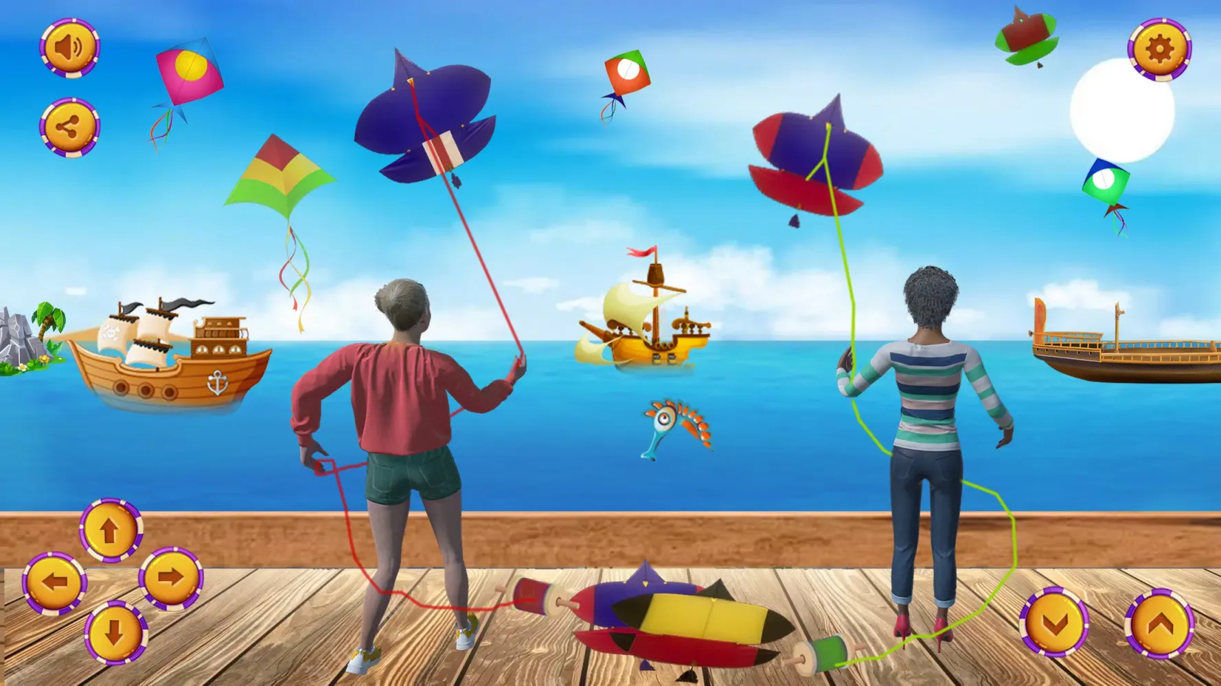 Kite Game 3D Kite Flying Games Screenshots