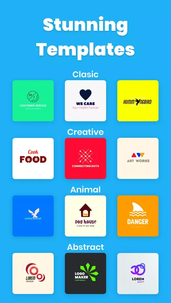 Capturas de tela do Logo Maker: Graphic Design App