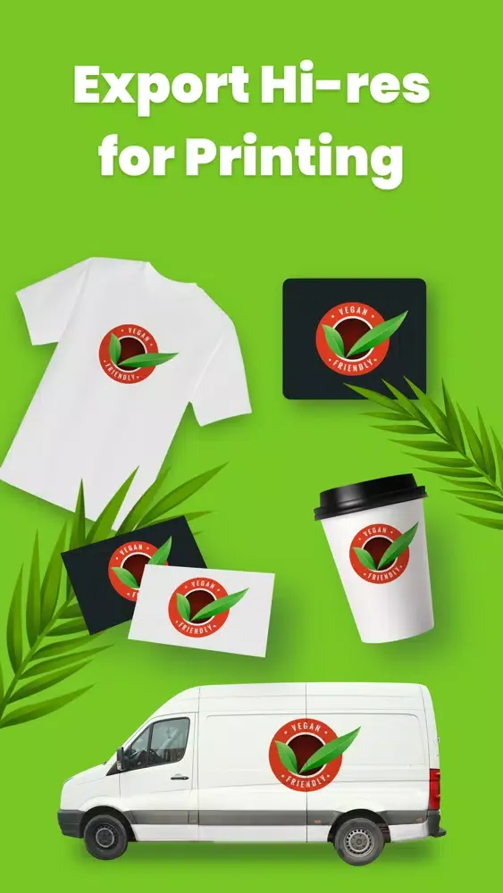 Capturas de tela do Logo Maker: Graphic Design App