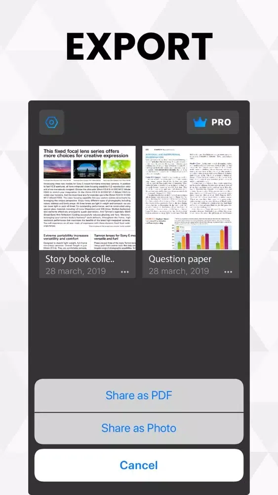 Scanner - Scan PDF Document سکرین شاٹس