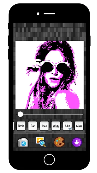 Captures d'écran de Pixto Pixel Photo