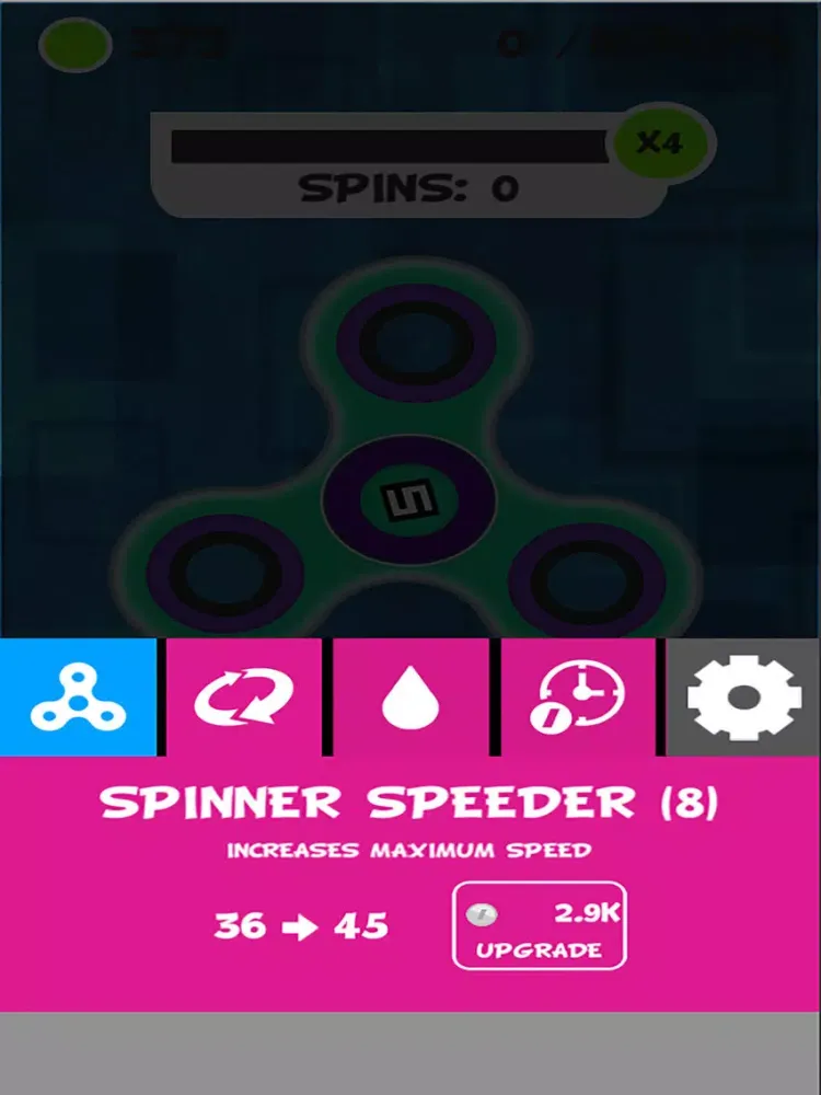 Fidget Simulator Hand Spinner iPad  স্ক্রিনশট