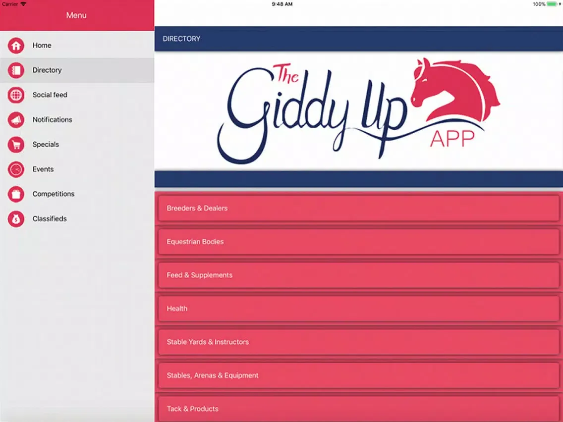 صور The Giddy Up App iPad 