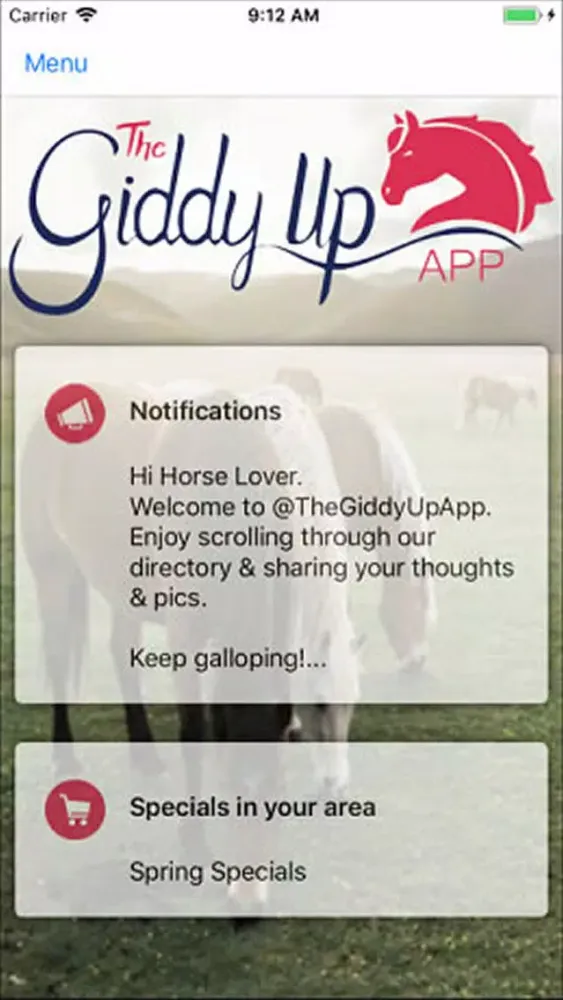 صور The Giddy Up App