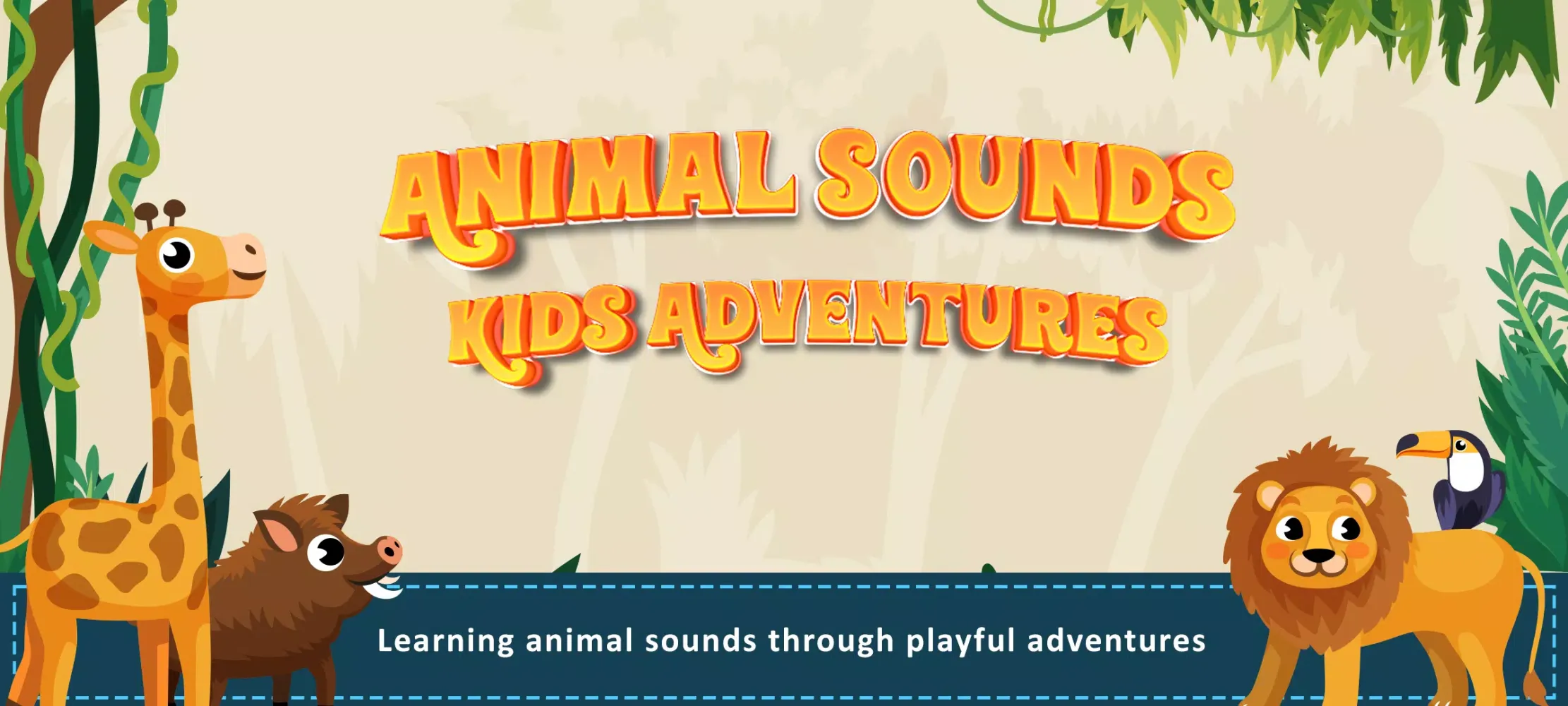 Animal Sounds: Kids Adventures Ekran Görüntüleri