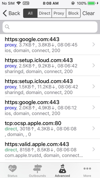 Скриншоты Kitsunebi - Proxy Utility