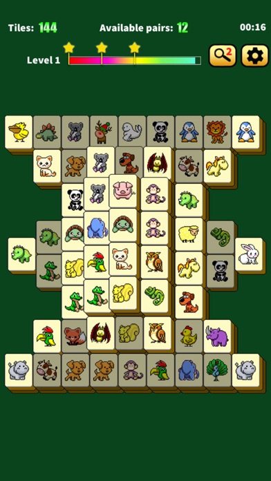 Mahjong Solitaire Animal 2應用截圖