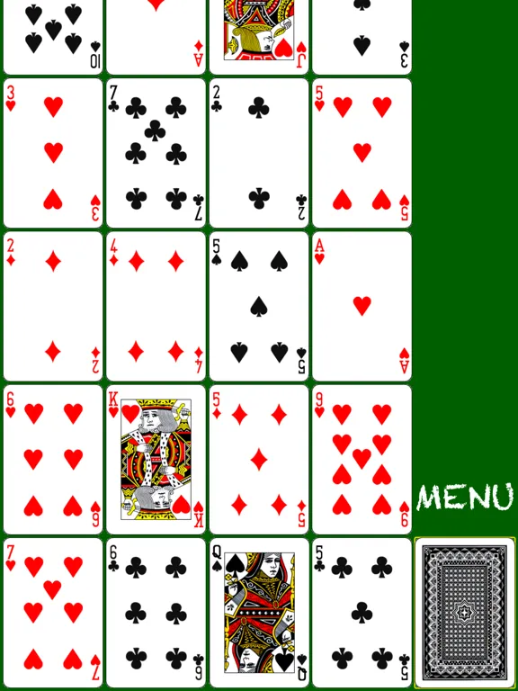 Tangkapan skrin Couple Solitaire iPad