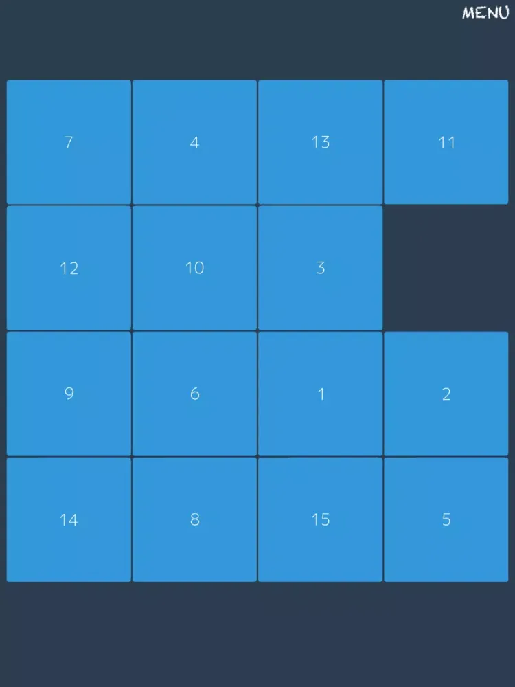 Zrzuty ekranu 15 Puzzle α iPad 