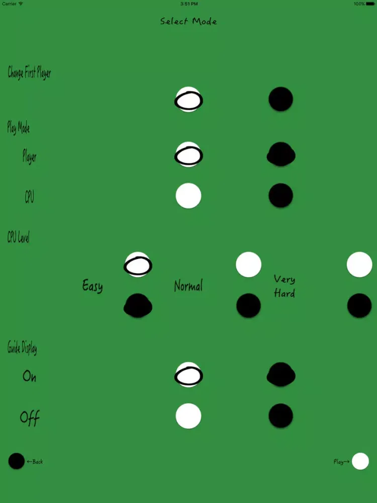 Reversi α iPad  स्क्रीनशॉट