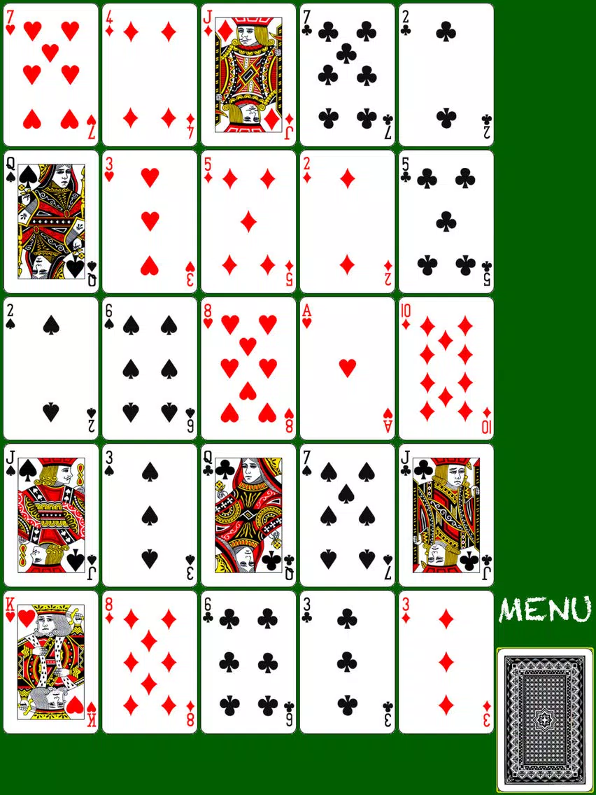 تصاویر Monte Carlo Solitaire α iPad 