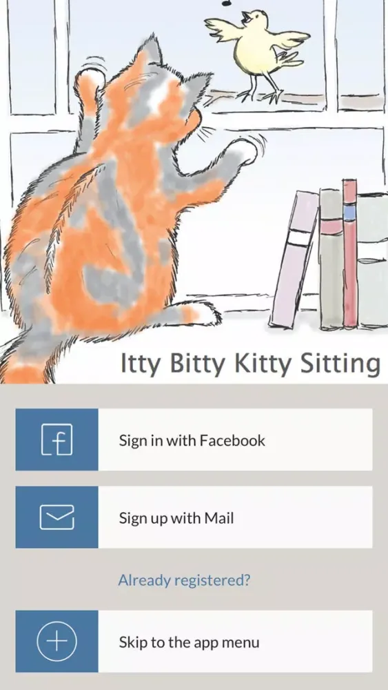 Ảnh chụp màn hình của Itty Bitty Kitty Sitting