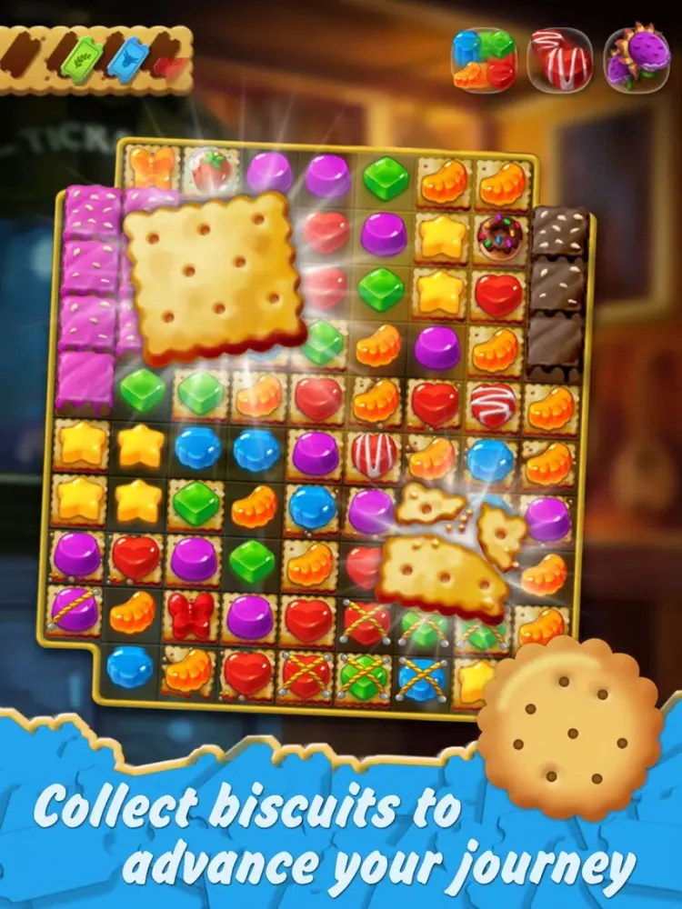 ภาพหน้าจอของ Biscuit Biz iPad 