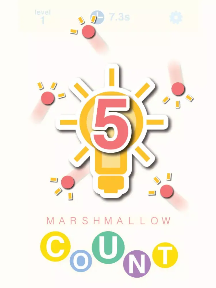 Marshmallow Count iPad  स्क्रीनशॉट