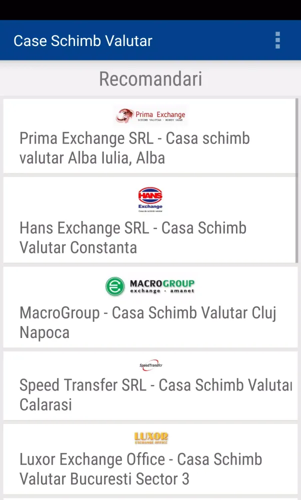 تصاویر Case Schimb Valutar
