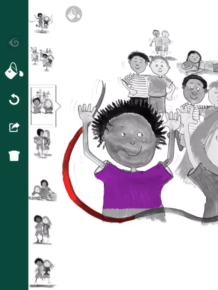 Milly, Molly & the Three-Legged Race(Simp.Chinese) iPad 应用截图