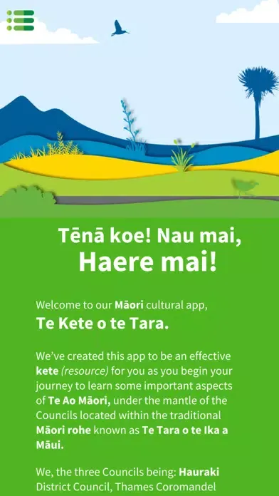 Zrzuty ekranu Te Kete o te Tara