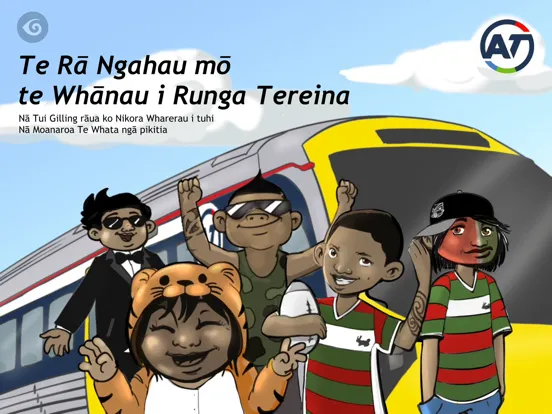 Capturas de pantalla de Te Rā Ngahau mō te Whānau i Runga Tereina iPad 