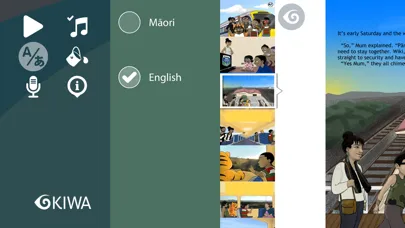 Capturas de pantalla de Te Rā Ngahau mō te Whānau i Runga Tereina