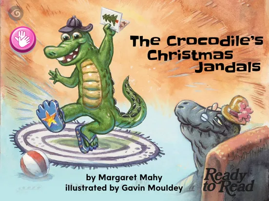 Crocodile's Christmas Jandals iPad  Screenshots