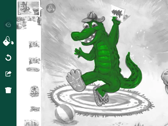 Crocodile's Christmas Jandals iPad  Screenshots
