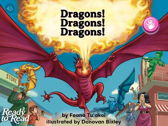 ภาพหน้าจอของ Dragons! Dragons! Dragons! iPad 