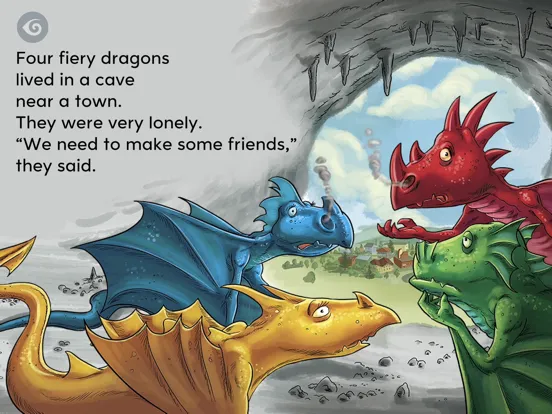 ภาพหน้าจอของ Dragons! Dragons! Dragons! iPad 