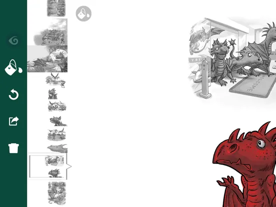 ภาพหน้าจอของ Dragons! Dragons! Dragons! iPad 
