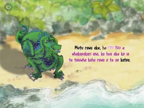 Ngake and Whātaitai - The Legend of Wellington Harbour iPad  스크린샷