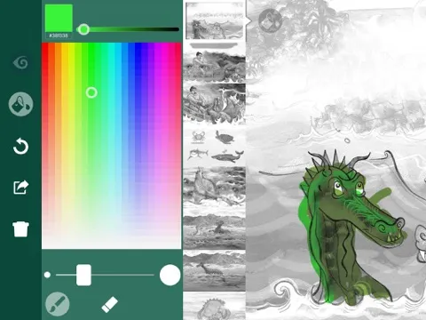 Ngake and Whātaitai - The Legend of Wellington Harbour iPad  스크린샷