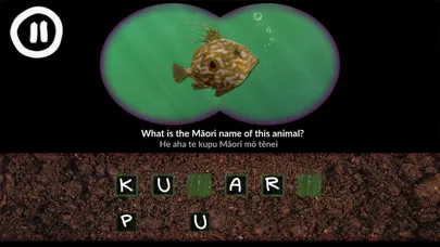 Tangkapan layar He Kīrehe Māori / Native Animals