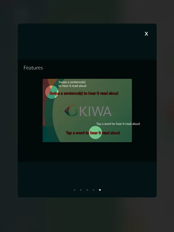 Tangkapan layar Ko Mere, ko Miro me te Tirewa iPad 